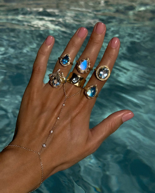 Cosmic Glitter Hand Chain